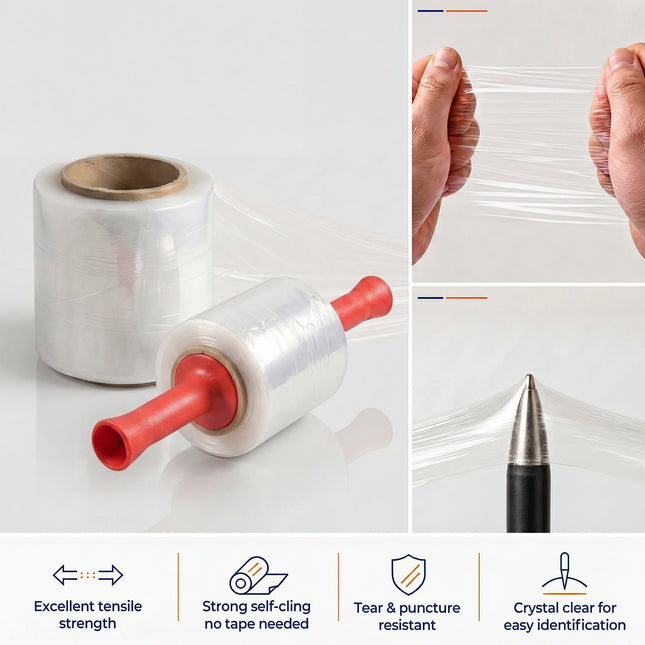 Stretch film-CR-250x100x25 20rolls/ctn