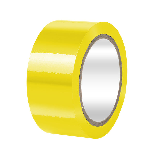 Coloured PVC Tape-YL-48mmx66m 6rolls/pack