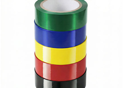 Coloured PVC Tape-BL-48mmx66m 6rolls/pack