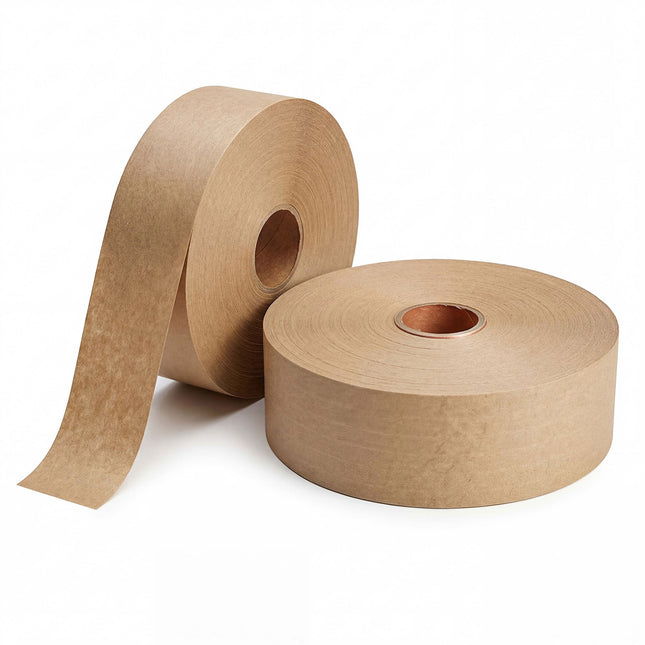 Water-activated Paper Tape 90gsm 70mm x 184m Reinforced Non-printed