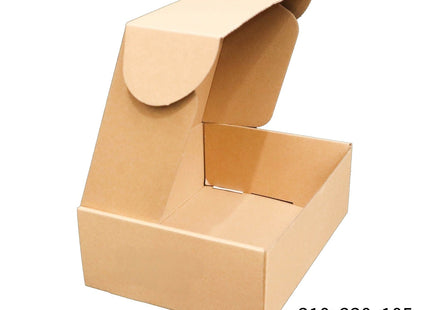 310x230x105mm Brown Cardboard Mailer Box ¨C Self-Locking Die-Cut 50pk