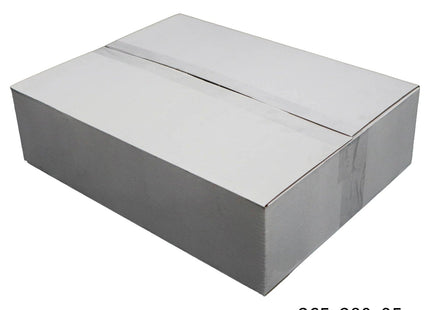 365x280x95mm White RSC Carton ¨C Durable Cardboard Carton 50 Pack
