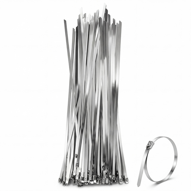 Steel Zip Tie-SL-4.6mmx400mm 100pcs/bag