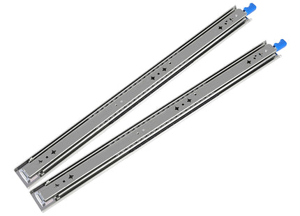 Traderight 150kg Drawer Slides 559mm Full Extension Soft Close Ball Bearing Pair