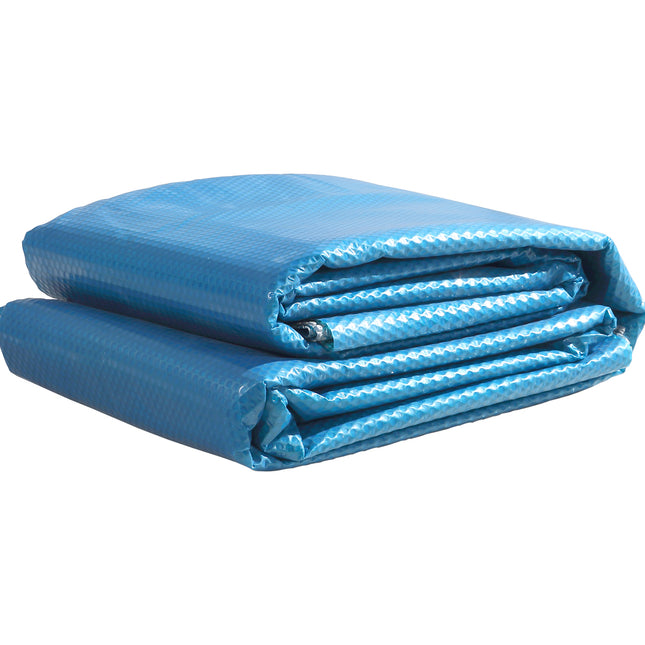Solar Swimming Pool Cover 400 Micron Outdoor Bubble Blanket Heater 10 X 4.7m
