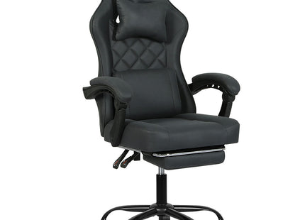 Levede High Back Ergonomic Office Chair Reclining Computer Gaming Chair Grey