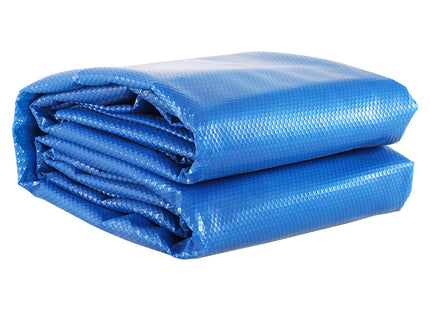 Solar Swimming Pool Cover 500 Micron Outdoor Bubble Blanket Heater Blue 9.5 X 5m