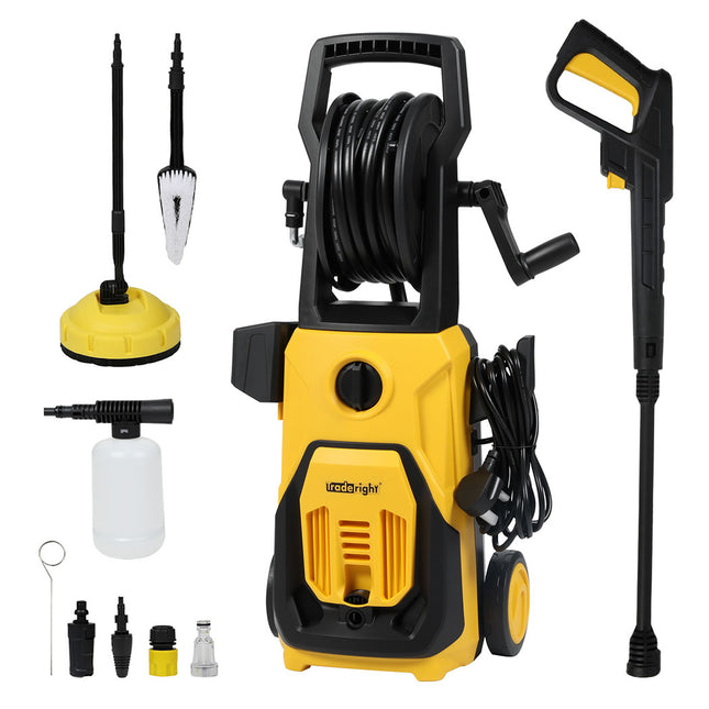 Traderight 3500PSI High Pressure Washer Electric Cleaner Water Spray Gun 8M Hose