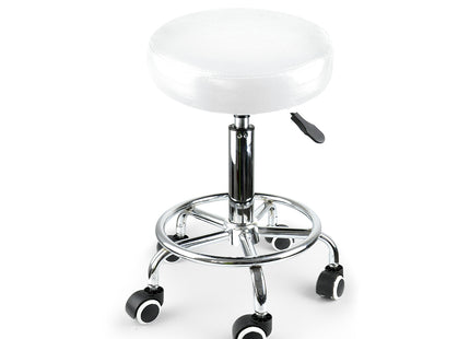 Levede Salon Stool Swivel Hairdressing Barber Stools Bar Chairs Lift Round