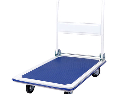 Traderight Folding Platform Trolley Hand Truck Foldable Cart Heavy Duty 300kg