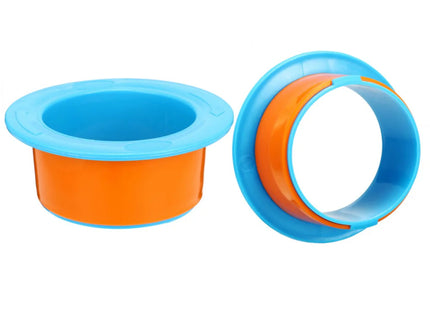 15 Pairs Plastic Stretch Film Hand Saver | Fit 3 Inch Wrap Film Core